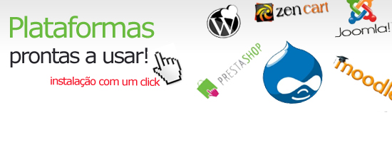 Scripts pr instalados e prontos a usar na sua conta de alojamento web